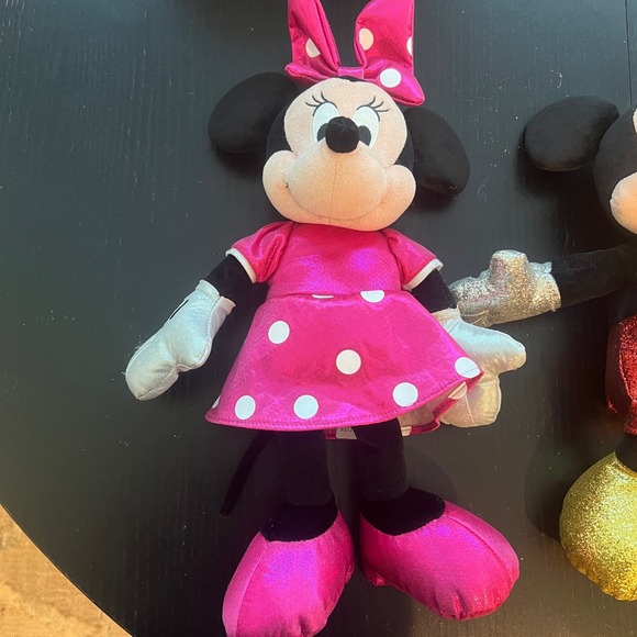 TY Beanie Babies Sparkle Disney Mickey and Minnie Mouse 8" - Picture 2 of 6